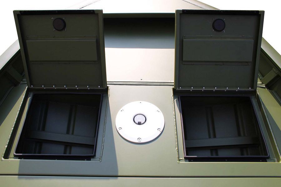 16 ft Aluminum Jon Boat Dual Storage(001)