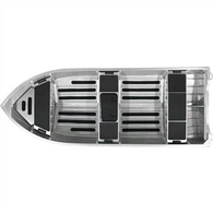 Bot Memancing Rasuk Lebar Badan Aluminium V 14 kaki